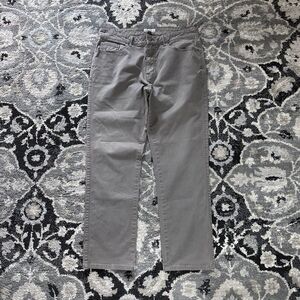 Peter Millar 5 Pocket Chino Mens pants Olive Green Size 35